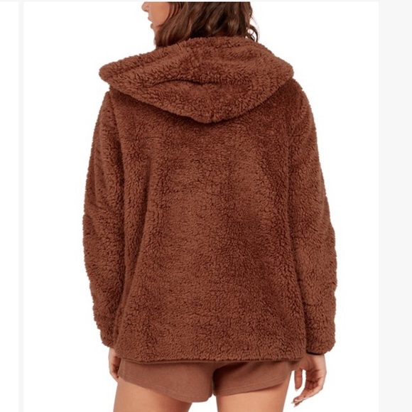 Volcom Dark Clay Lived in Lounge Phuz Up Teddy 
Jacket. Size XS. New wit… - Picture 3 of 8